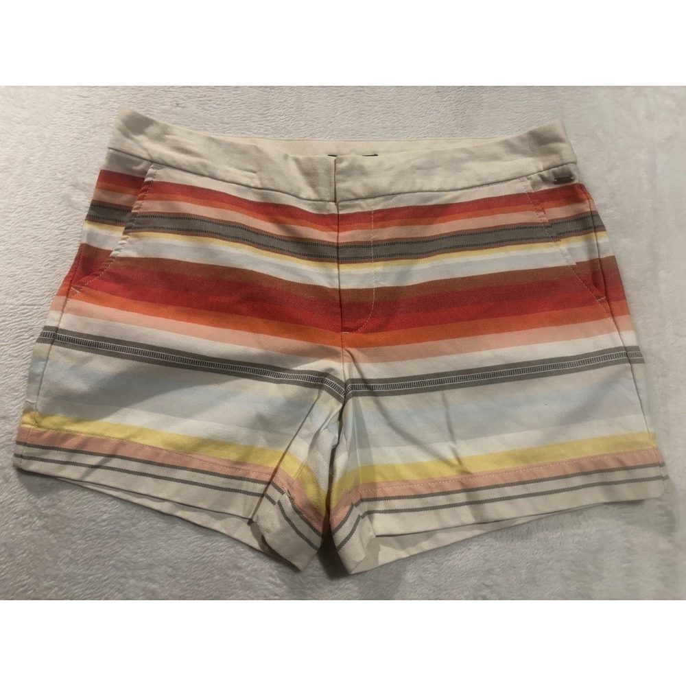 Tommy Hilfiger Shorts  Women's Size 12 Striped‎ Cotton Chino Preppy Summer